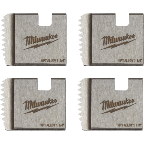 Matrices de tuyauterie portables NPT, Pour tuyau de 1-1/4", Alliage R.M.G. Prévention