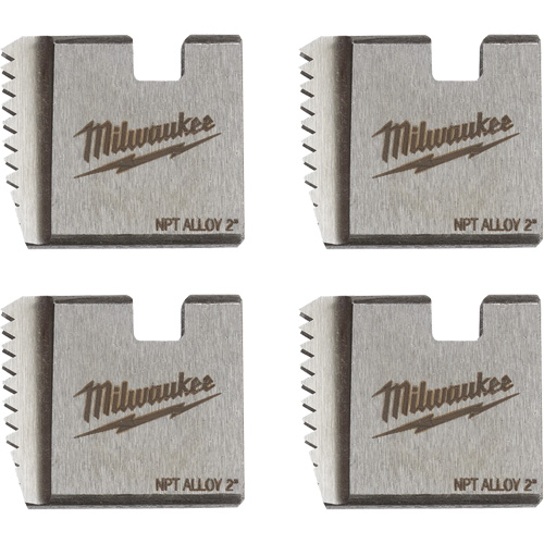Matrices de tuyauterie portables NPT, Pour tuyau de 2", Alliage R.M.G. Prévention