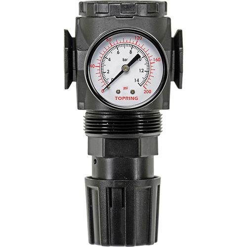 R&eacute;gulateur avec manom&egrave;tre Modulair 300, 1/4" NPT, PSI max. de 300 psi, Canalisation/Modulaire R.M.G. Prévention