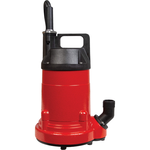 Pompe utilitaire en aluminium, 115 V, 1500 gal./h, 1/4 CV R.M.G. Prévention