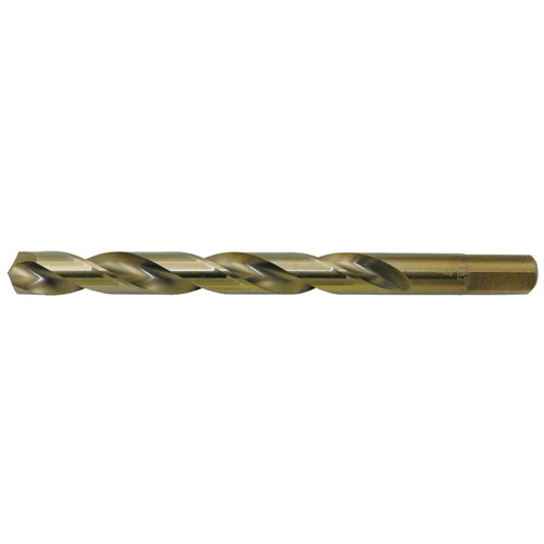 JET-KUT&reg; Gold Super Premium M2 Jobber Drill Bit, High Speed Steel, 25/64", 135° Point Angle R.M.G. Prévention