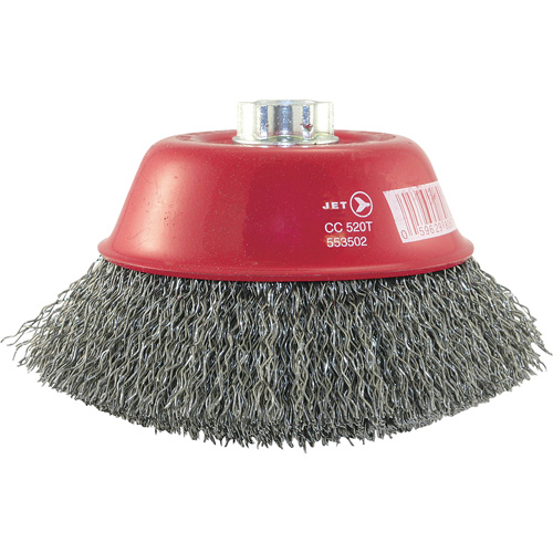 Brosse-boisseau &agrave; fils cr&ecirc;p&eacute;s en acier R.M.G. Prévention