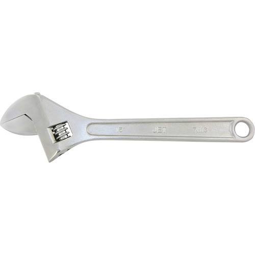AW-15 Adjustable Wrench, 15" L, 1-7/8" Max Width, Chrome R.M.G. Prévention