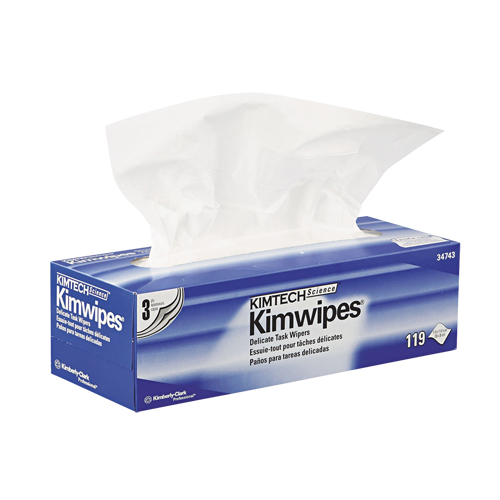 Serviette pour les travaux d&eacute;licats Kimwipes de Kimtech Science, Sp&eacute;cialis&eacute;, 12" lo x 12" la R.M.G. Prévention