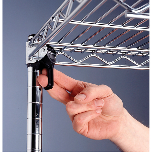&eacute;tag&egrave;res super ajustables Super Erecta, Ensemble de Ajout, 5 Tablettes, 36" la x 86-5/8" h x 24" p R.M.G. Prévention