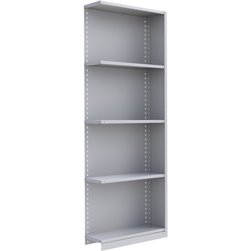 Interlok Shelving Unit, Steel, Boltless, 800 lbs. Capacity, 36" W x 100" H x 24" D R.M.G. Prévention