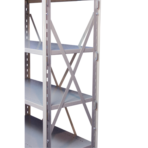 Interlok Boltless Shelving Back Braces R.M.G. Prévention