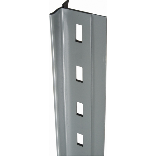 Montant en T pour rayonnage enclenchable Interlok, Acier, Hauteur 112" R.M.G. Prévention