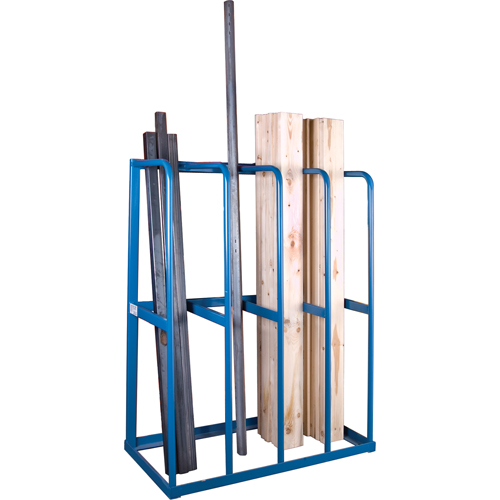 Bar Storage Racks - Vertical Bar Racks, Vertical, 48" W x 24" D x 60" H, 3000 lbs. Cap. R.M.G. Prévention
