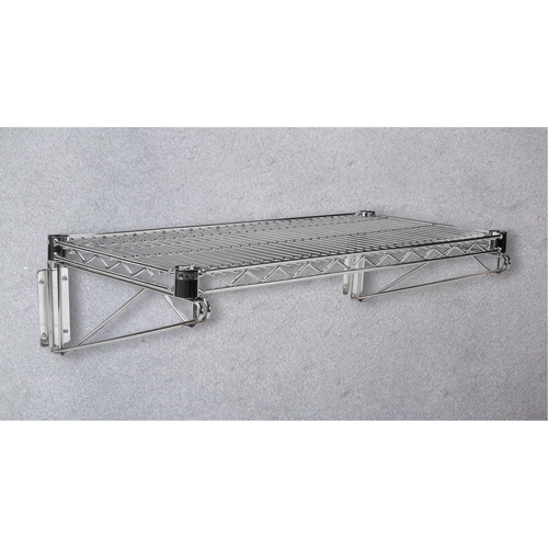 Direct Wall Mount for Chromate Wire Shelving R.M.G. Prévention
