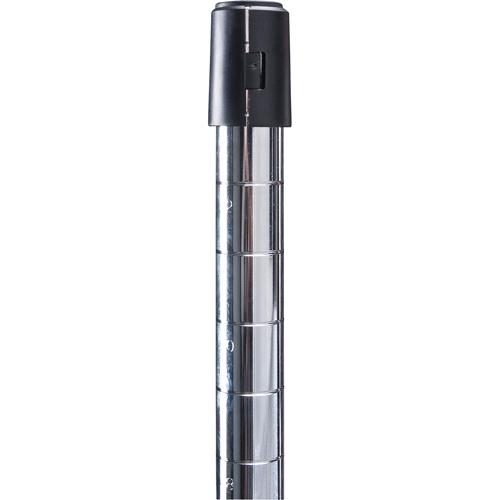 Push Cart, Chrome Plated, 36" x 60" x 14", 800 lbs. Capacity R.M.G. Prévention
