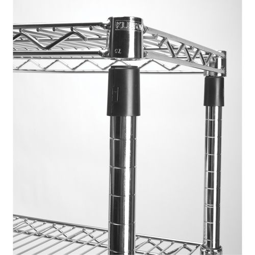 Push Cart, Chrome Plated, 36" x 60" x 14", 800 lbs. Capacity R.M.G. Prévention
