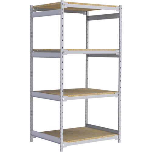 &eacute;tag&egrave;re-classeur de grande largeur, Acier, 4 Tablettes, 42" la x 32" p x 84" h R.M.G. Prévention
