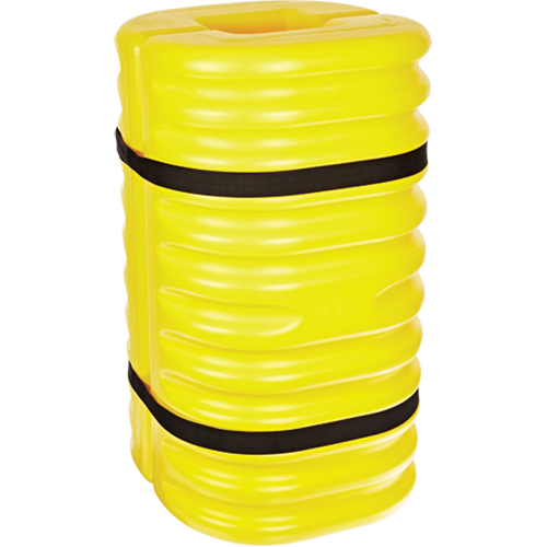 Column Protector, 10" x 10"/10" x 10 " Inside Opening, 24" L x 24" W x 42" H, Yellow R.M.G. Prévention