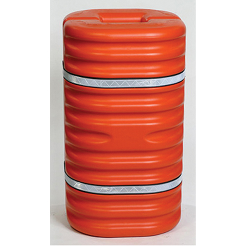 Protecteur de colonne, Ouverture int&eacute;rieure 12", 24" lo x 24" la x 42" h, Orange R.M.G. Prévention