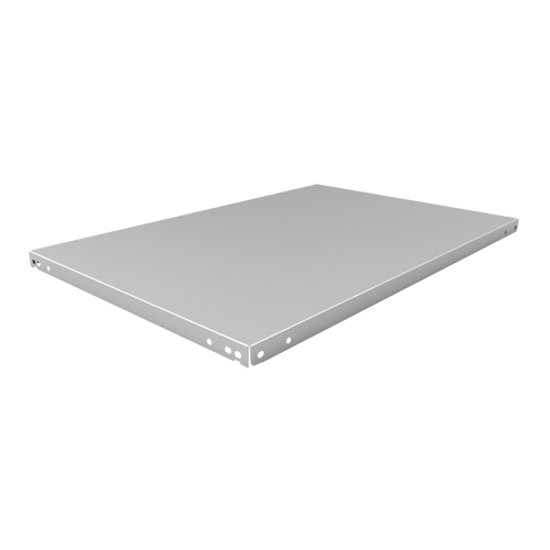 Slotted Angle Shelf, Galvanized Steel, 36" W x 24" D R.M.G. Prévention