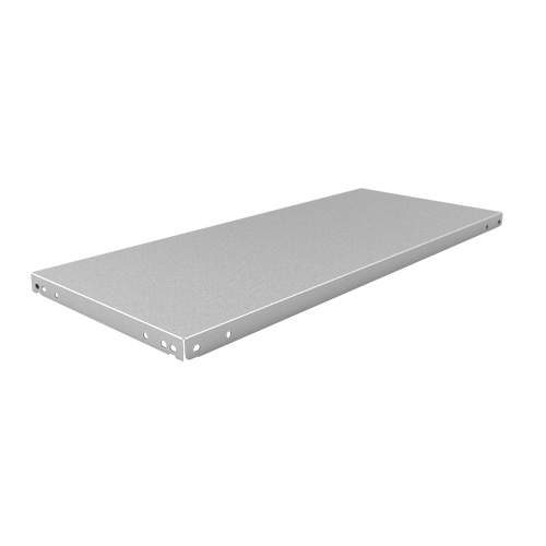 Slotted Angle Shelf, Galvanized Steel, 48" W x 15" D R.M.G. Prévention