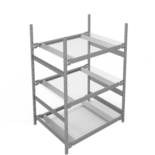 Wide Span Storage Shelving, Steel, Boltless, 1340 lbs. Capacity, 42" W x 60" H x 32" D R.M.G. Prévention