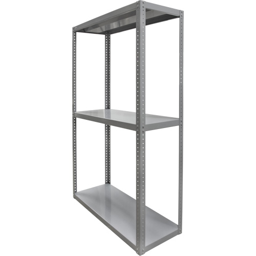 &eacute;tag&egrave;re robuste, Acier, Boulonn&eacute;, Capacit&eacute; 3000 lb, 36" la x 72" h x 24" p R.M.G. Prévention
