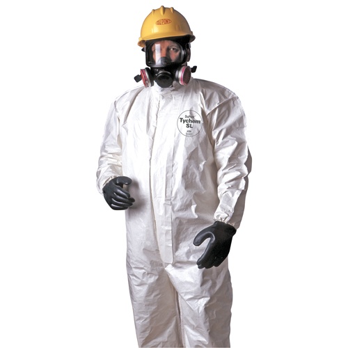 Tychem&reg; 4000 Coveralls, Large, White R.M.G. Prévention