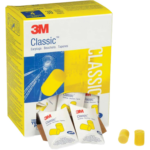 E-A-R Classic Earplugs, Pair - Pillow Pack R.M.G. Prévention