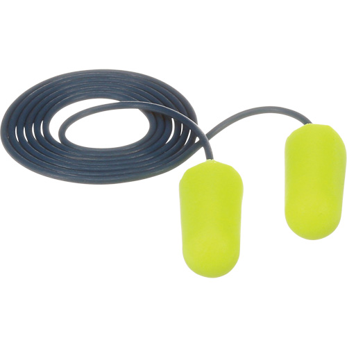 Bouchons d'oreilles d&eacute;tectables E-A-Rsoft, Avec cordon, R&eacute;gulier, Vrac - Sac en poly, NRR dB 32 R.M.G. Prévention