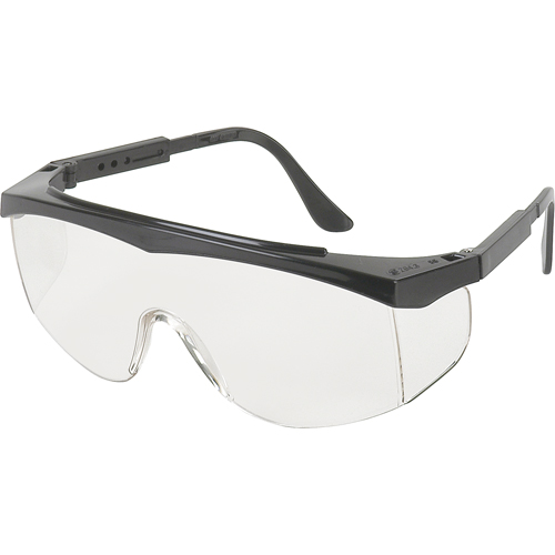 Lunettes de s&eacute;curit&eacute; s&eacute;rie SS1, Lentille Transparent, Anti-&eacute;gratignures, ANSI Z87+/R&eacute;pond ou surpasse la norme CSA Z94.3 R.M.G. Prévention