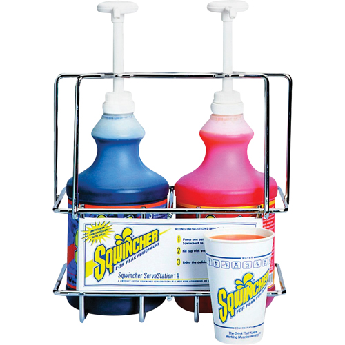 Support mural Sqwincher Servastations R.M.G. Prévention