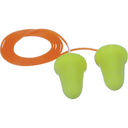 Bouchons d'oreilles  E-A-Rsoft FX, Paire - Sac en poly, Avec cordon R.M.G. Prévention