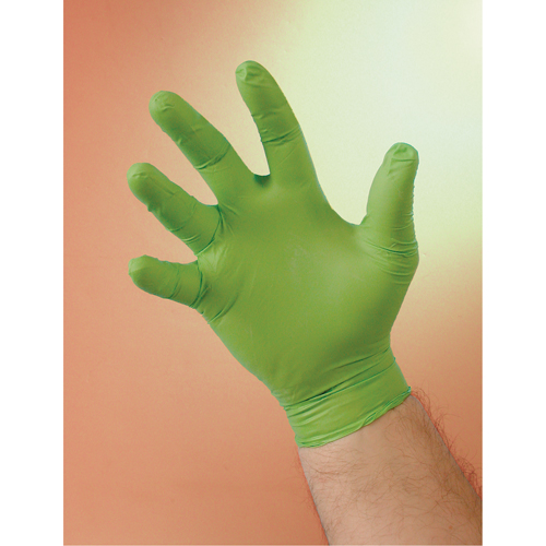 N-Dex&reg; Gloves, Large, Nitrile, 4-mil, Powder-Free, Green R.M.G. Prévention