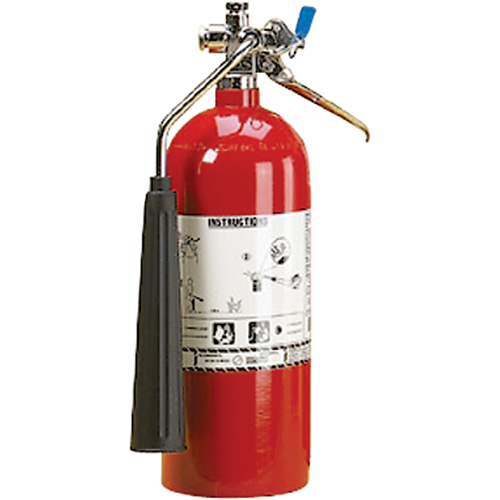 Aluminum Cylinder Carbon Dioxide (CO2) Fire Extinguishers, BC, 15 lbs. Capacity R.M.G. Prévention