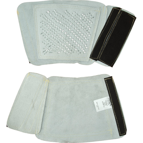 PROTEGE-BRAS,CUIR/ACIER7" LONG, UNIVERSEL,PAIRE, Cuir R.M.G. Prévention