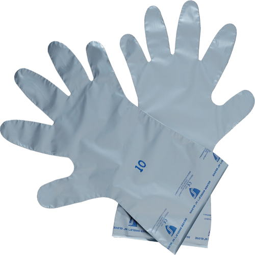 North&reg; Silver Shield&reg; 4H Series Gloves, Size 6/X-Small, 14.5" L, EVOH/Polyethylene, 2.7 mil R.M.G. Prévention