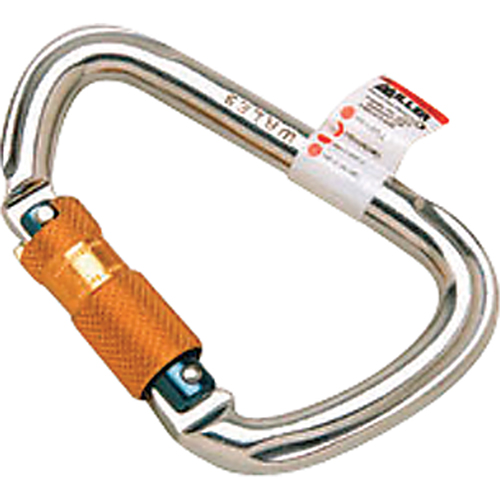 Mousquetons Miller, Aluminium, Capacit&eacute; 401 lb R.M.G. Prévention