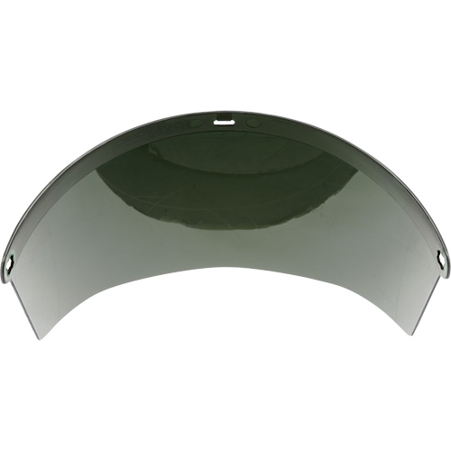 &eacute;cran facial moul&eacute;, Polycarbonate, Teinte Vert R.M.G. Prévention