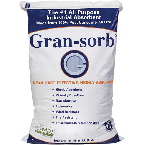 Gran-Sorb Granular Absorbent R.M.G. Prévention