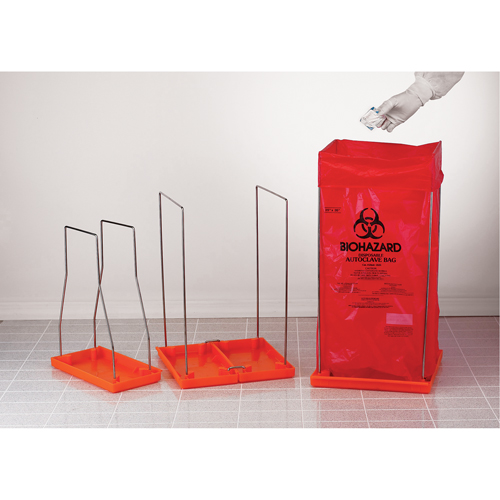 Clavies&reg; Bag Holders, Bio-Hazard, 14" L x 14" W R.M.G. Prévention