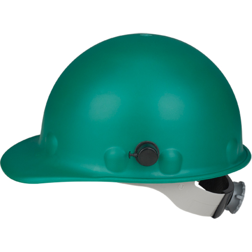 Casque de style casquette Fibre-Metal Roughneck P2 avec coque r&eacute;sistante &agrave; la chaleur, R&eacute;pond aux normes CSA type 1, Suspension Rochet, Non ventil&eacute; R.M.G. Prévention
