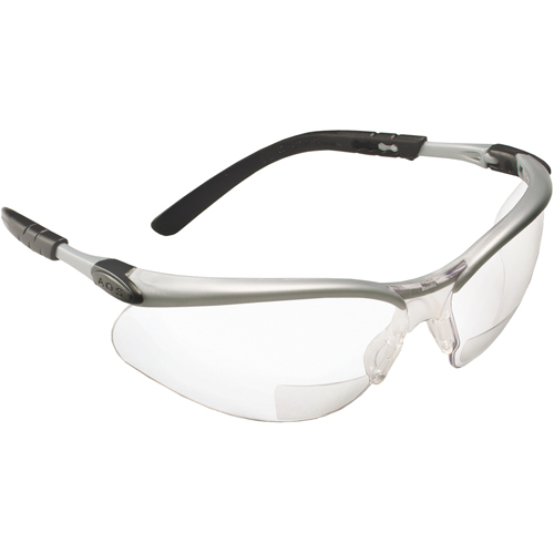 Lunettes de s&eacute;curit&eacute; BX avec verres de lecture, Antibu&eacute;e, Transparent, Dioptrie 1,5 R.M.G. Prévention