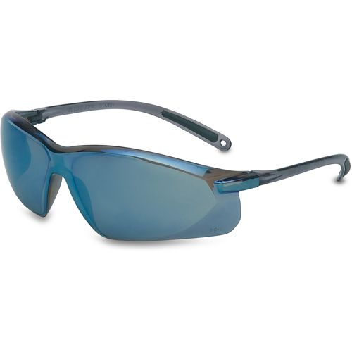 Lunettes de s&eacute;curit&eacute; Uvex s&eacute;rie A700, Lentille Bleu/Miroir, Anti-&eacute;gratignures, R&eacute;pond ou surpasse la norme CSA Z94.3 R.M.G. Prévention
