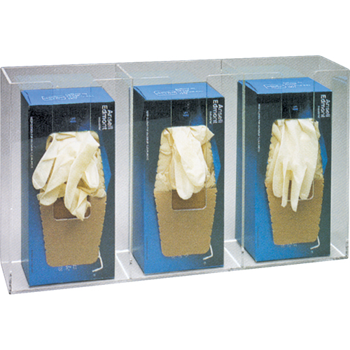Distributeur de luxe triple pour gants R.M.G. Prévention