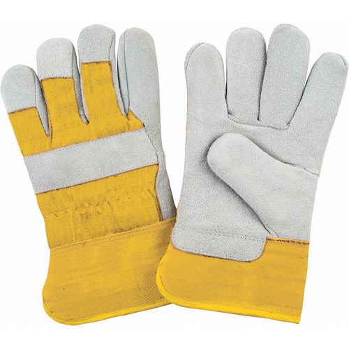 Premium Winter-Lined Fitters Gloves, X-Large, Split Cowhide Palm, Foam Fleece Inner Lining R.M.G. Prévention
