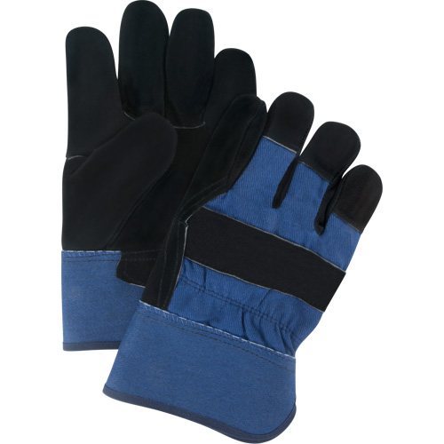 Gants d'ajusteur doubl&eacute;s pour l'hiver &agrave; chaleur sup&eacute;rieure, T-Grand, Paume en Cuir de vache refendu, Doublure en Thinsulate R.M.G. Prévention