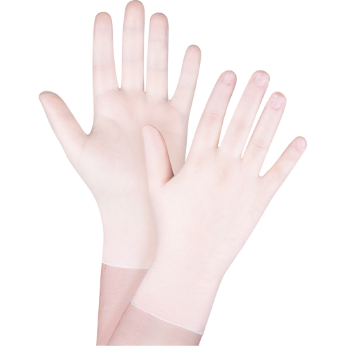 Disposable Gloves, X-Small, Vinyl, 4-mil, Powder-Free, White R.M.G. Prévention