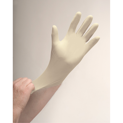 Premium Sensitive Skin Examination Gloves, X-Large, Latex, 4-mil, Powder-Free, Natural R.M.G. Prévention