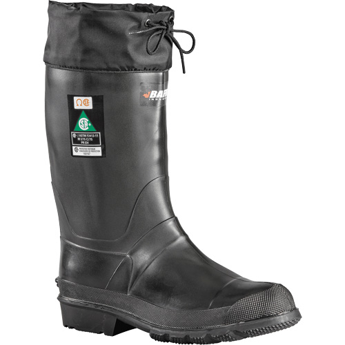 Refinery Boots, Oarprene Rubber, Steel Toe, Puncture Resistant Sole, Size 7 R.M.G. Prévention
