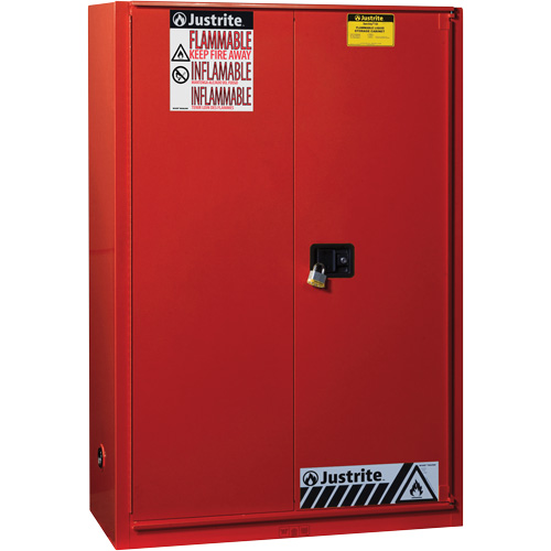 Sure-Grip&reg; EX Combustibles Safety Cabinet for Paint and Ink, 60 gal., 5 Shelves R.M.G. Prévention