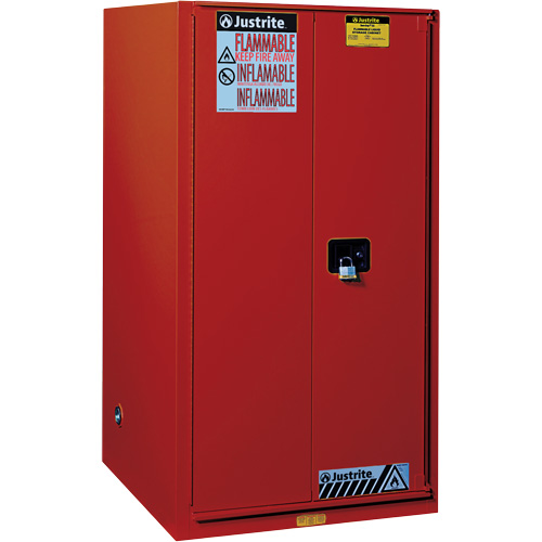 Sure-Grip&reg; EX Combustibles Safety Cabinet for Paint and Ink, 96 gal., 5 Shelves R.M.G. Prévention