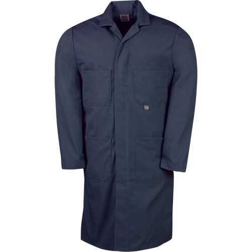 Lab Coats, Poly-Cotton, 40, Navy Blue R.M.G. Prévention