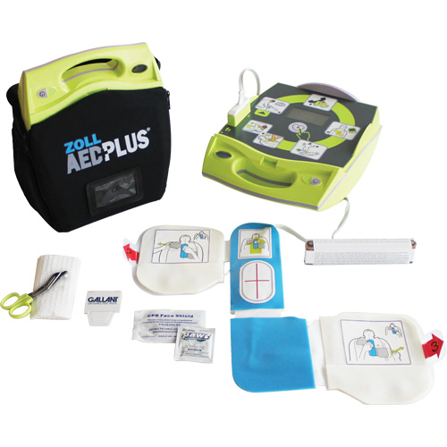 D&eacute;fibrillateur AED Plus, Semi-automatique, Anglais, Classe 4 R.M.G. Prévention